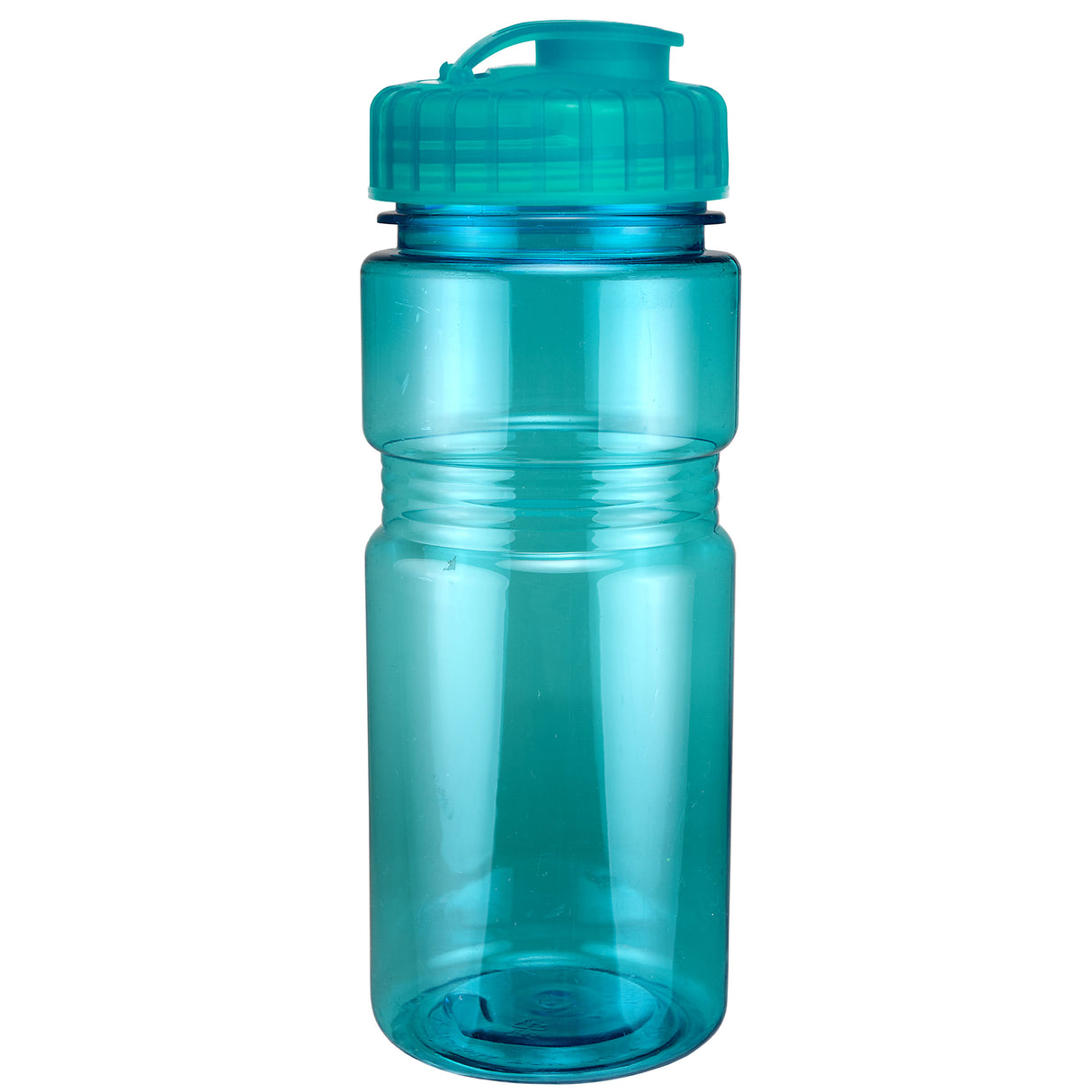 20 Oz. Translucent Recreation Bottle w/ Flip Top Lid