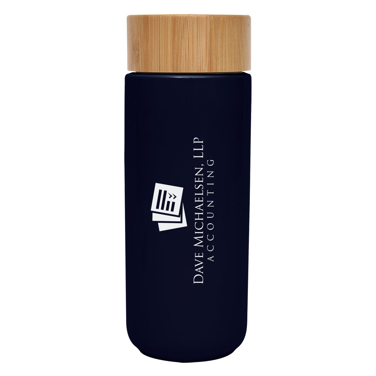 10 Oz. Lexington Stoneware Tumbler With Bamboo Lid