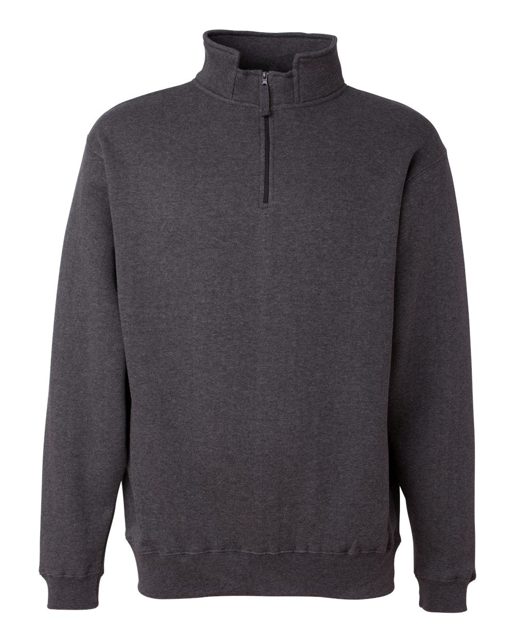 J. America Heavyweight Fleece Quarter-Zip Sweatshirt