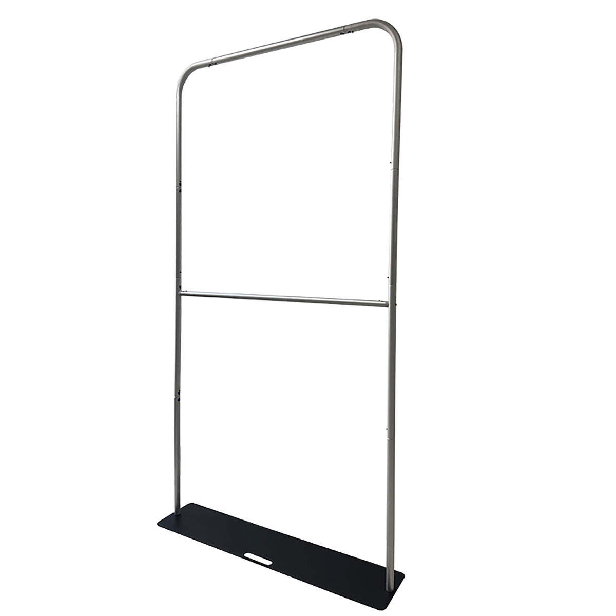 24 Hr Express Ship- 4'W x 90"H EuroFit Banner with Steel Base, Full Color Graphics 2 Sided, NO SETUP