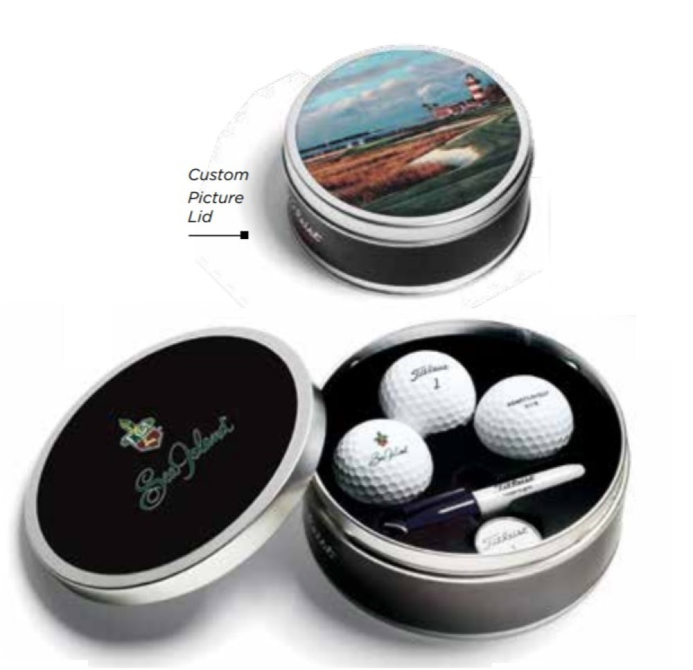 Titleist® Pro V1® Golf Ball Tin w/Custom Lid