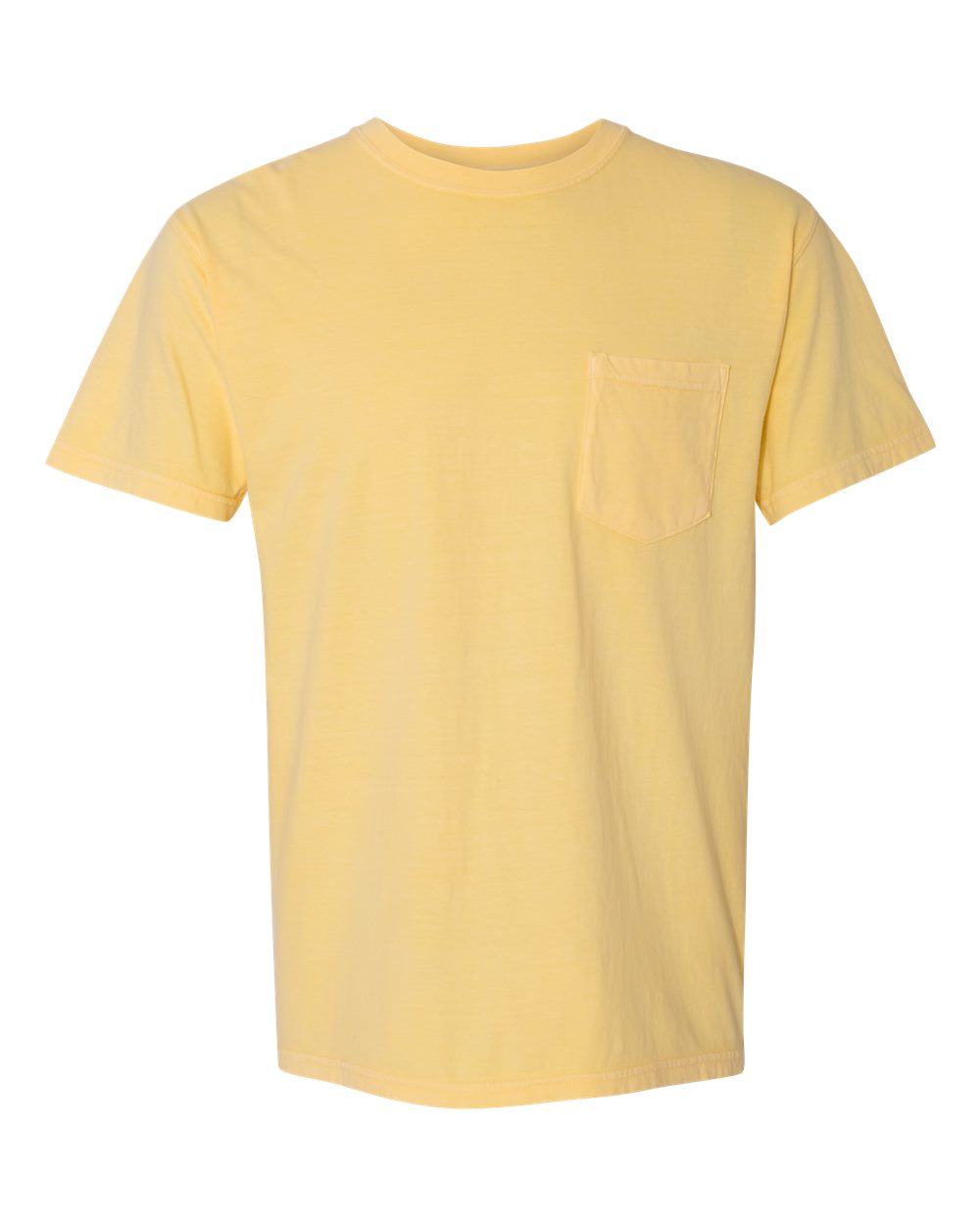 000444 Comfort Colors® Garment-Dyed Heavyweight Pocket T-Shirt