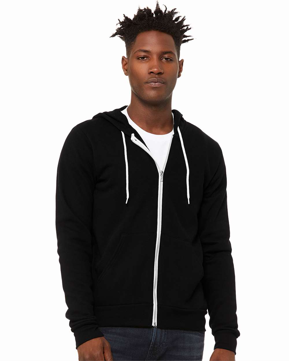 000035 Bella+Canvas® Unisex Sponge Fleece Full-Zip Hoodie