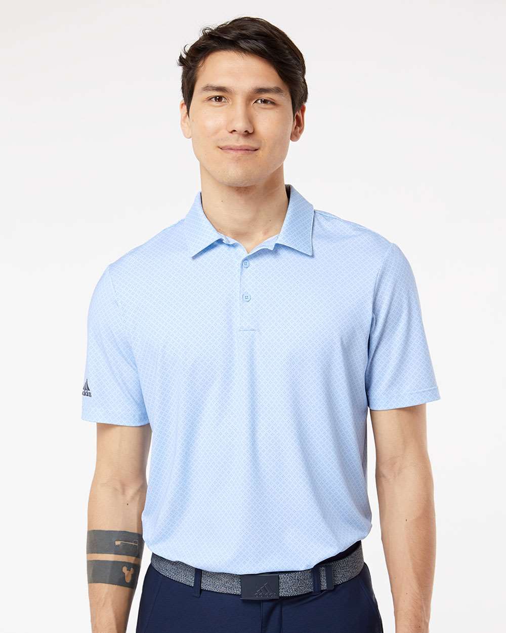 Adidas Diamond Dot Print Polo