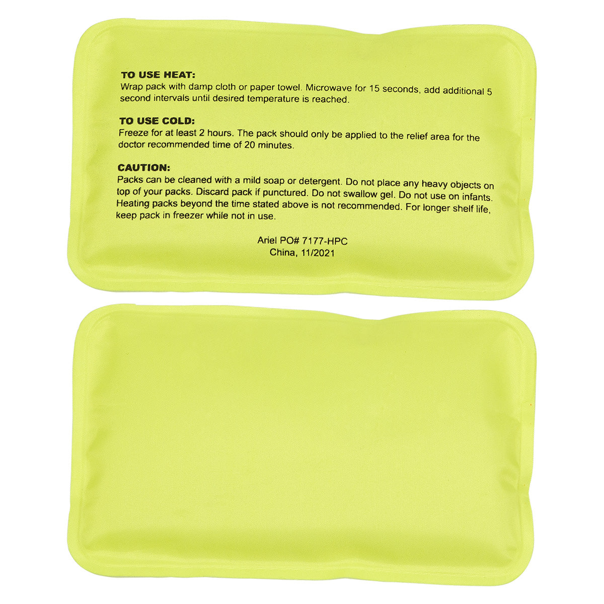 Rectangle Nylon-Covered Hot/Cold Pack