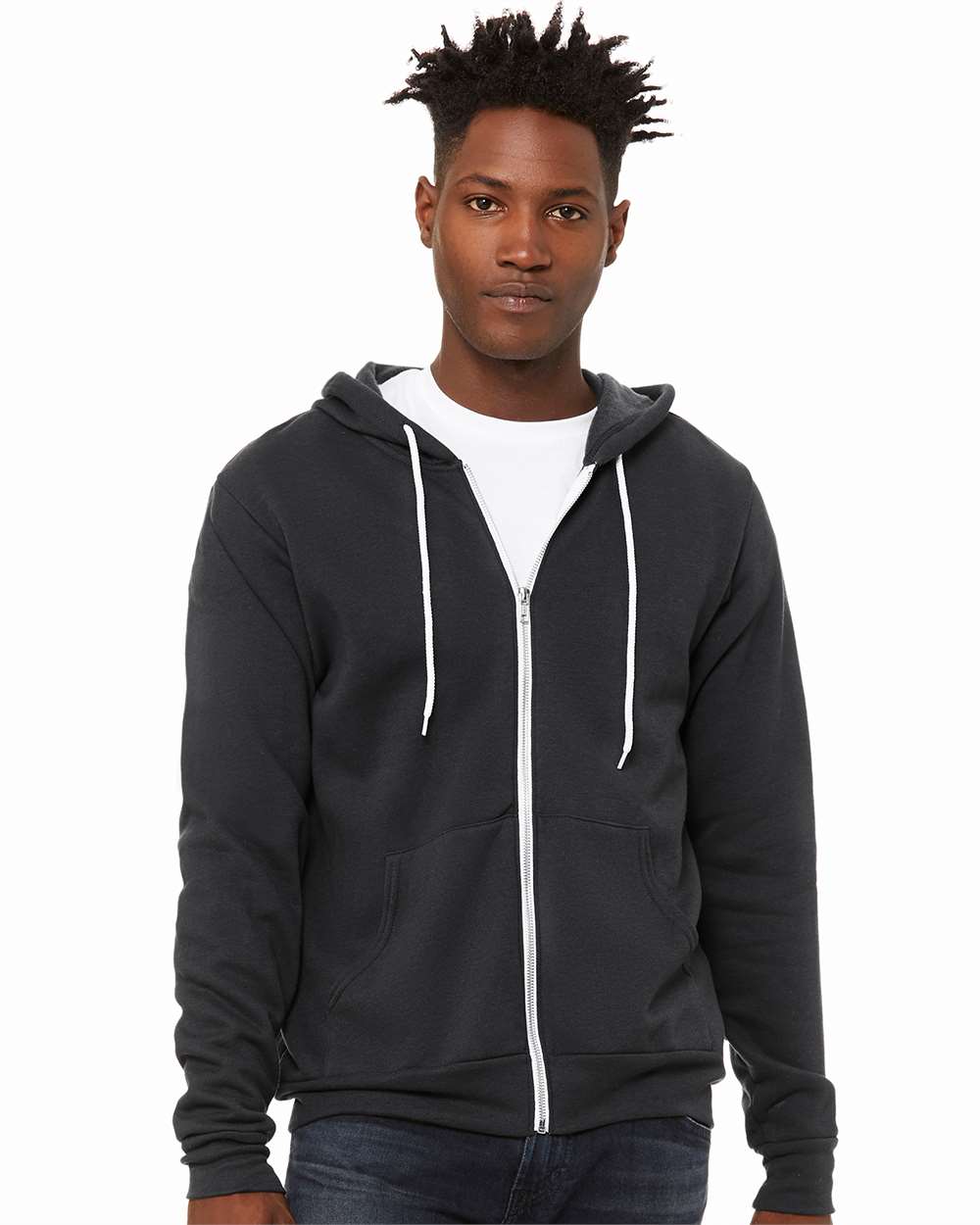 000035 Bella+Canvas® Unisex Sponge Fleece Full-Zip Hoodie