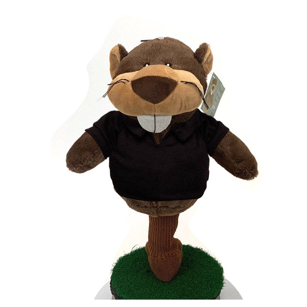 Cuddle Pals Head Cover "Birdie the Beaver" w/Golf Shirt
