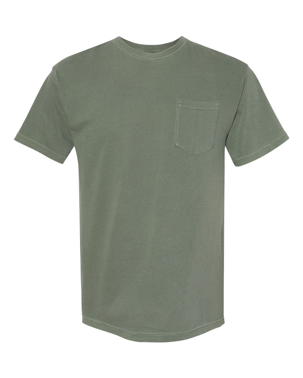 000444 Comfort Colors® Garment-Dyed Heavyweight Pocket T-Shirt