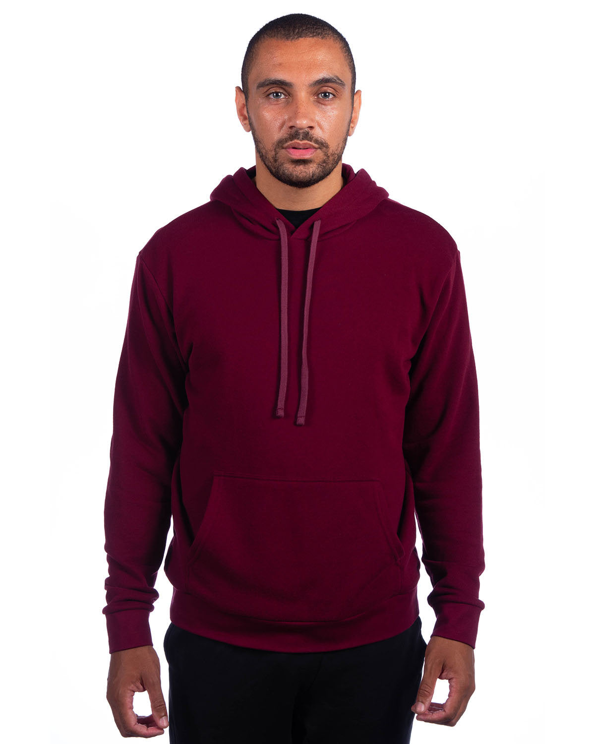 NEXT LEVEL APPAREL Adult Sueded French Terry Pullover Sweatshirt