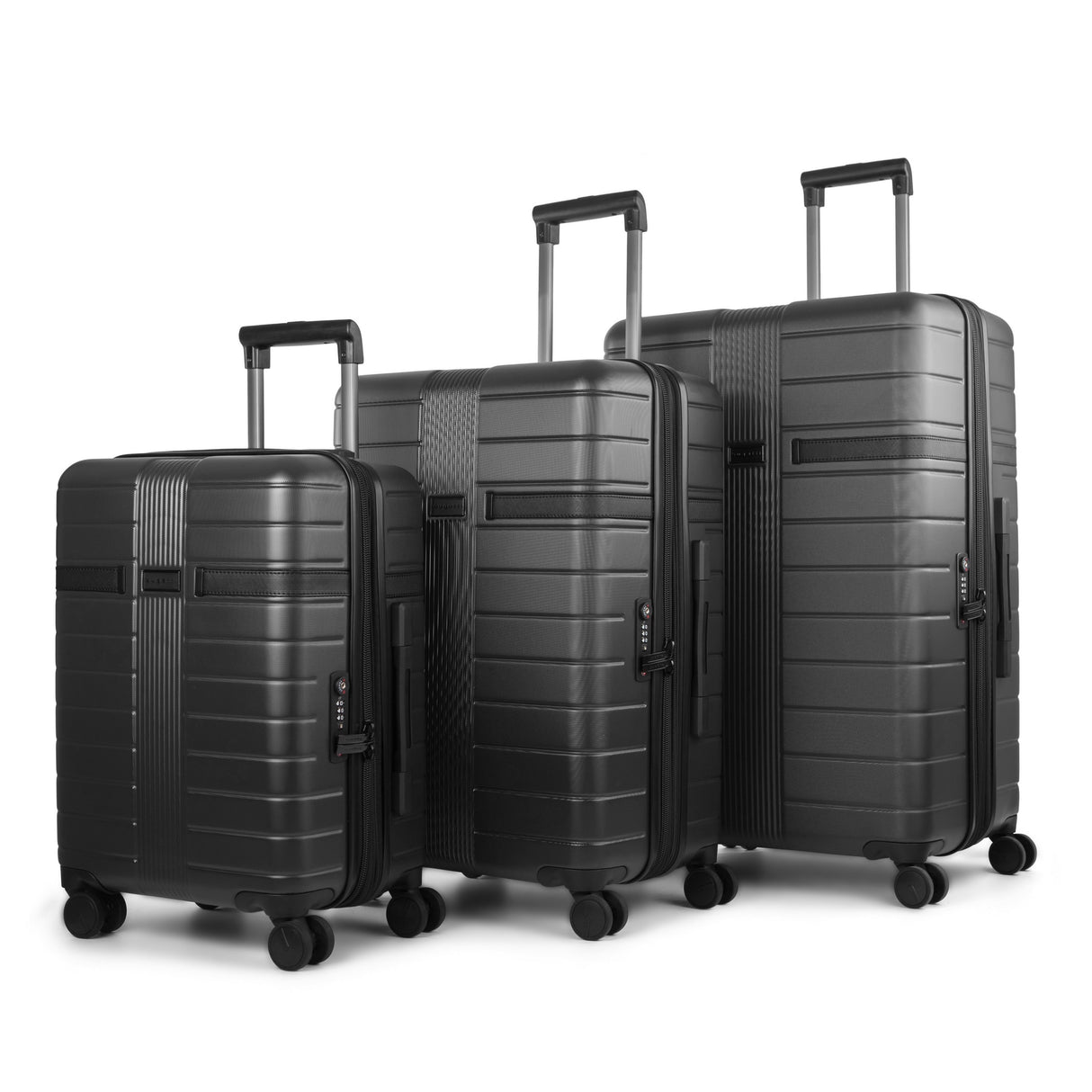 Bugatti-Hamburg 3 piece luggage set