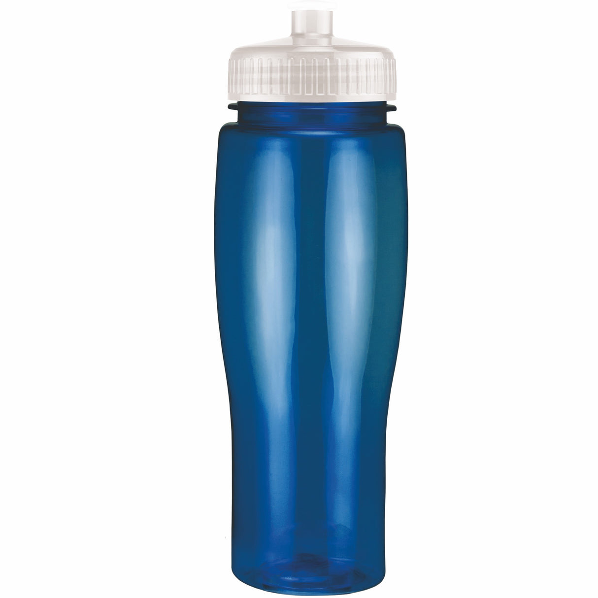 24 Oz. Contour Translucent Bottle w/ Push Pull Lid