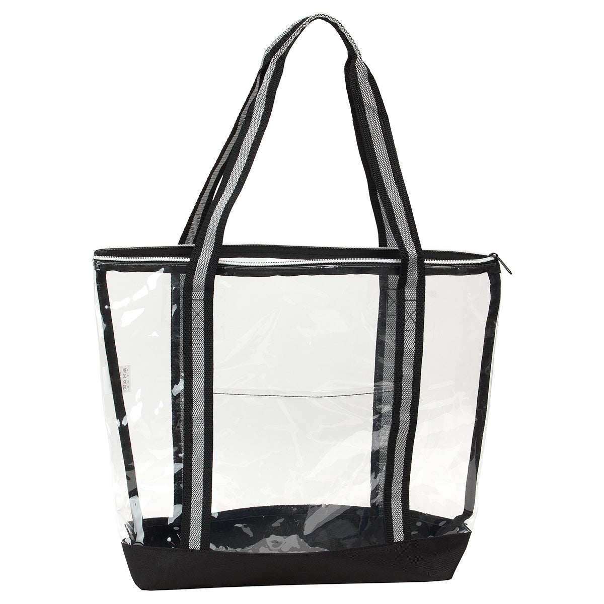 Diamond Clear TPU Zippered Tote