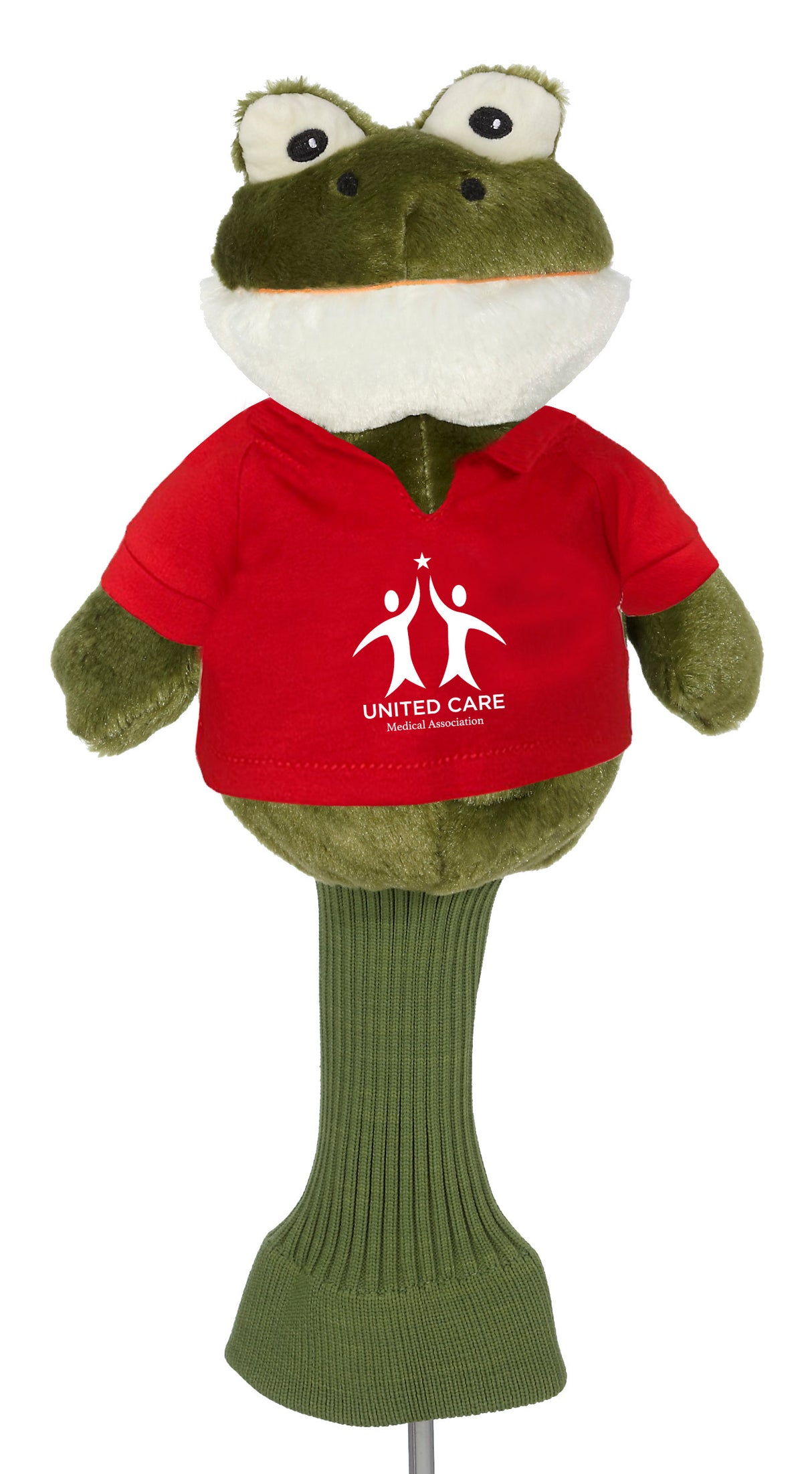 Cuddle Pals Head Cover "Fairway the Frog" w/Golf Shirt