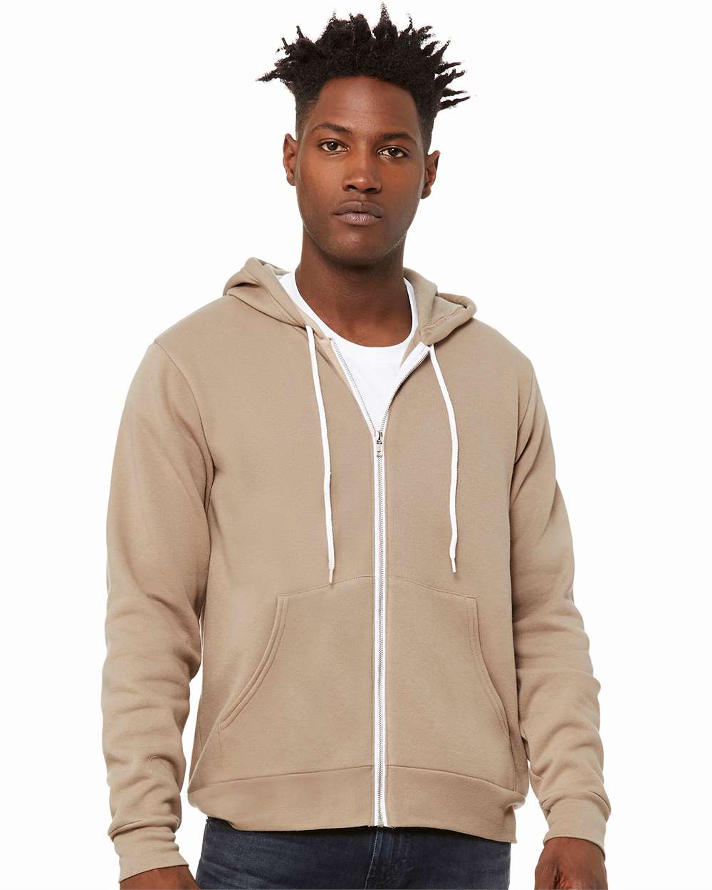 000035 Bella+Canvas® Unisex Sponge Fleece Full-Zip Hoodie