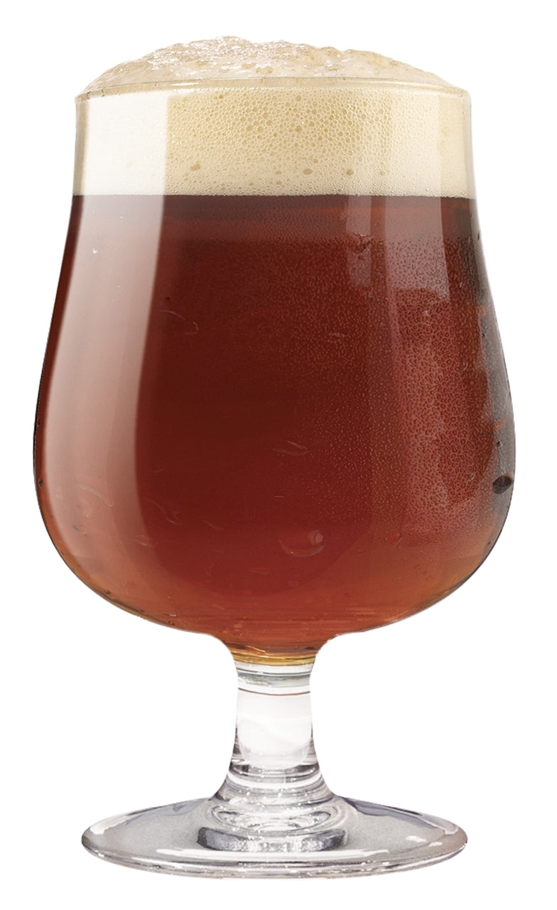 ~ Belgium Craft 15.75oz clear footed glass - Bulk Packaging/Pallet