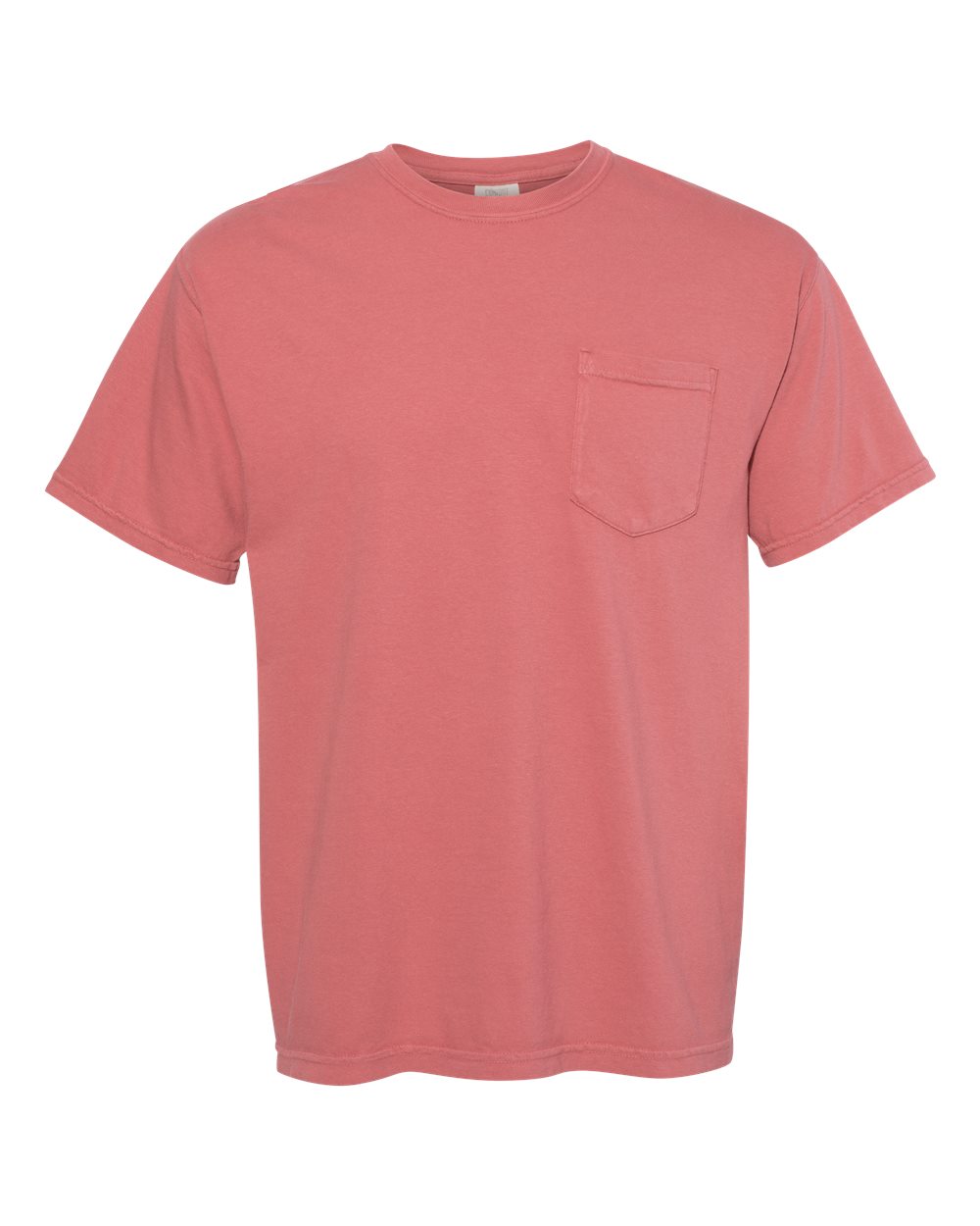 000444 Comfort Colors® Garment-Dyed Heavyweight Pocket T-Shirt