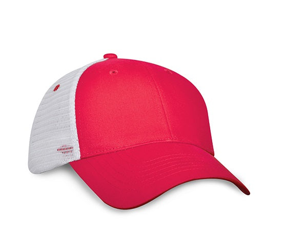 6 Panel Light Brushed Trucker Cap