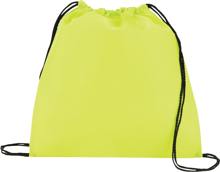 Evergreen Non-Woven Drawstring Bag
