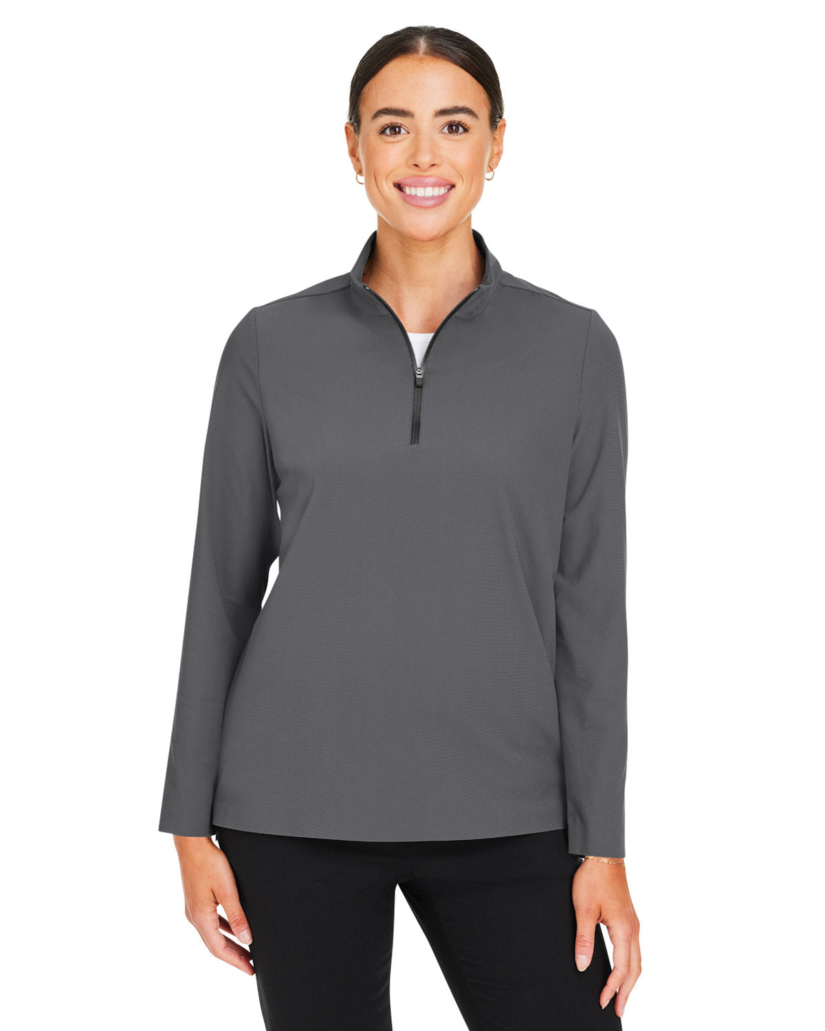 DEVON AND JONES Crownlux Performance® Ladies' Windsor Welded Quarter-Zip