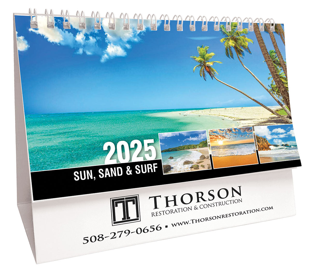 Galleria Sun, Sand & Surf Desk Tent Calendar