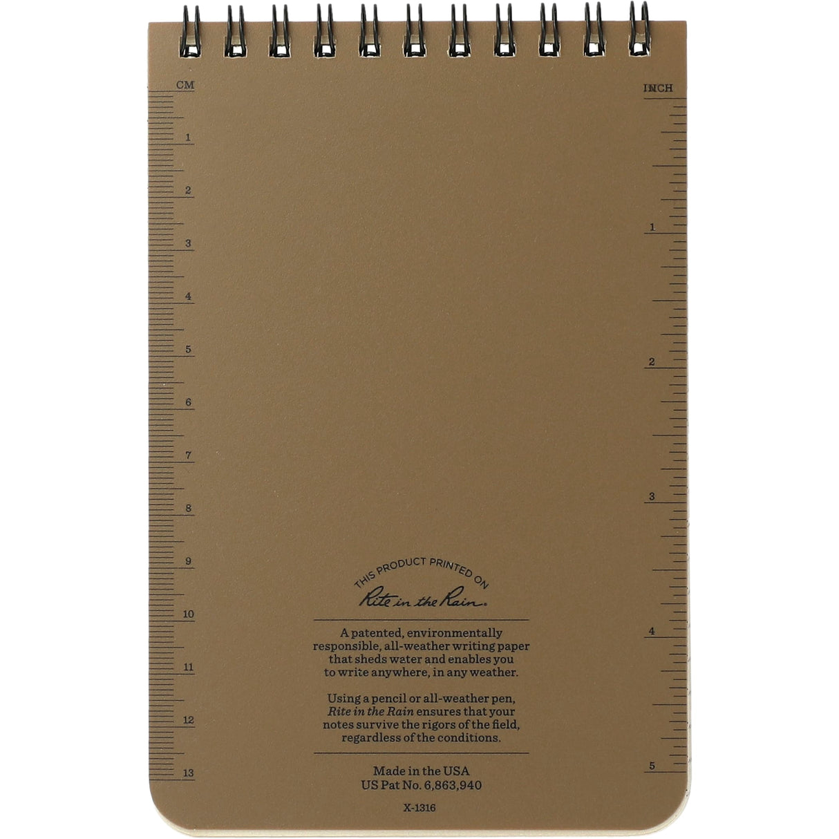 4" x 6" Rite in the Rain Top Spiral Notebook