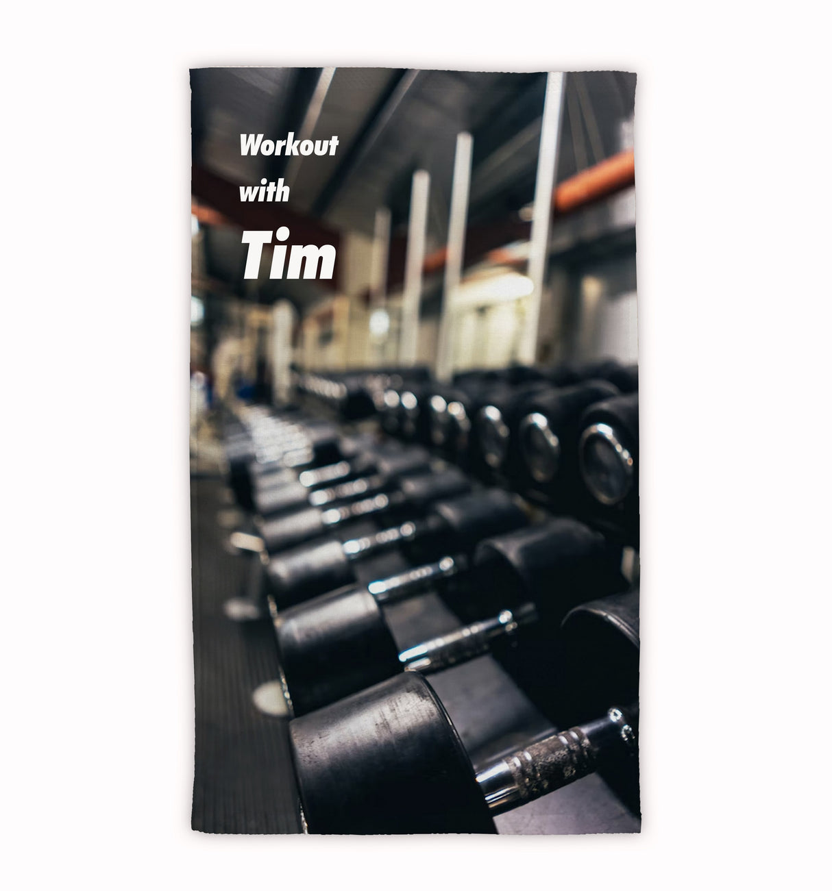 Sublimated Microfiber Fitness Towel 15"x25"