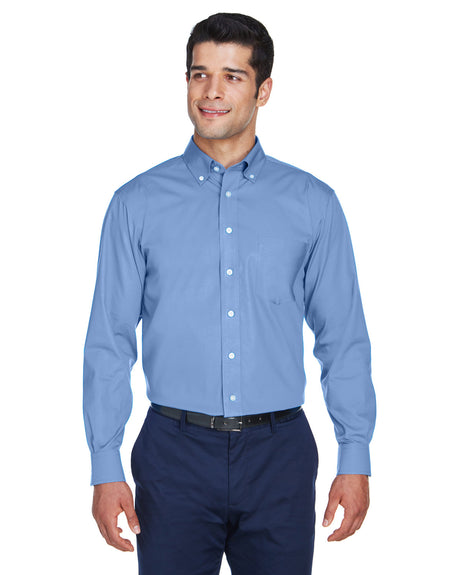 DEVON AND JONES Men's Crown Collection® Solid Oxford Woven Shirt