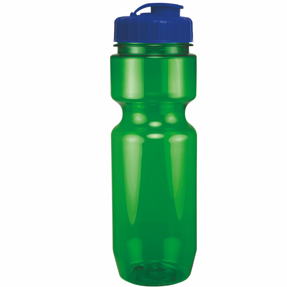 22 Oz. Translucent Bike Bottle w/ Flip Top Lid