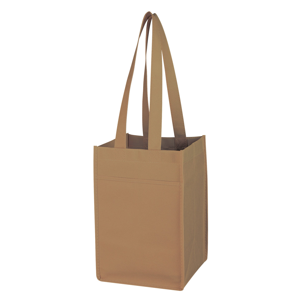 Non-woven 4 Bottle Wine Tote Bag