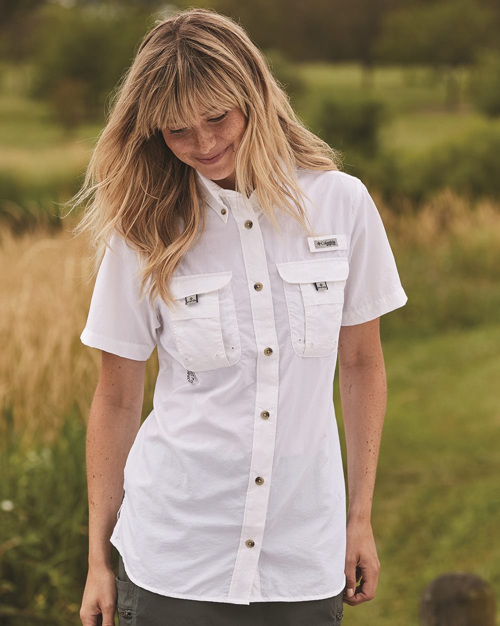 Columbia Women's PFG Bahama Short Sleeve Shirt