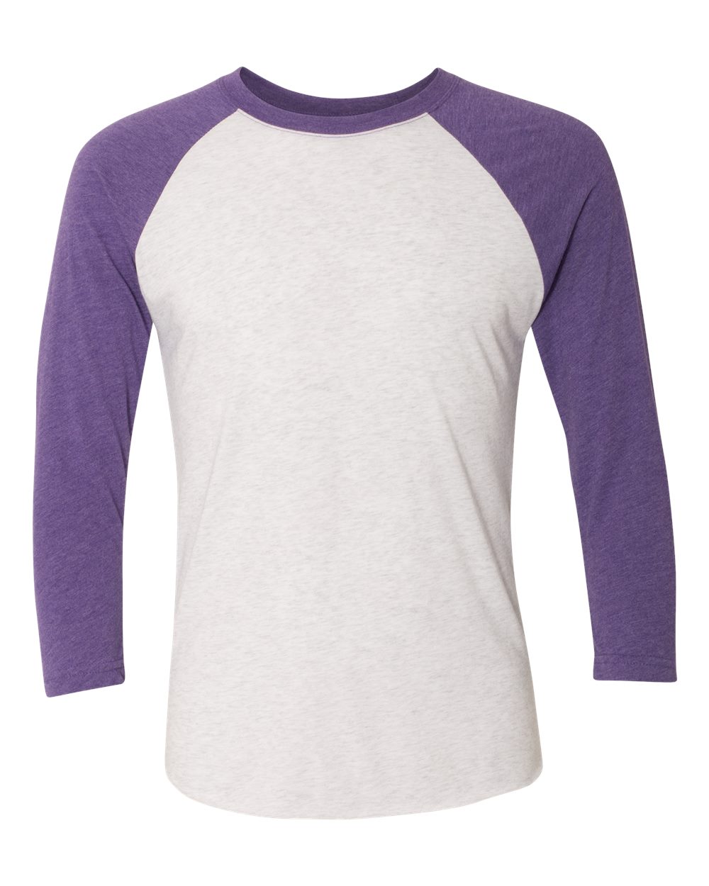 000046 Next Level Unisex Triblend Three-Quarter Sleeve Raglan Shirt
