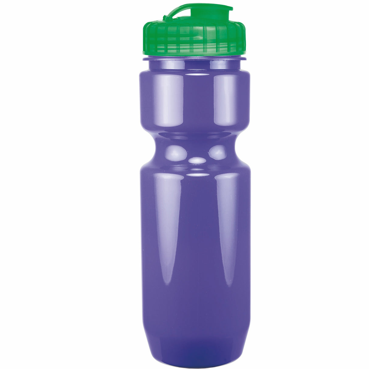 22 Oz. Bike Bottle w/ Flip Top Lid - Solid Colors