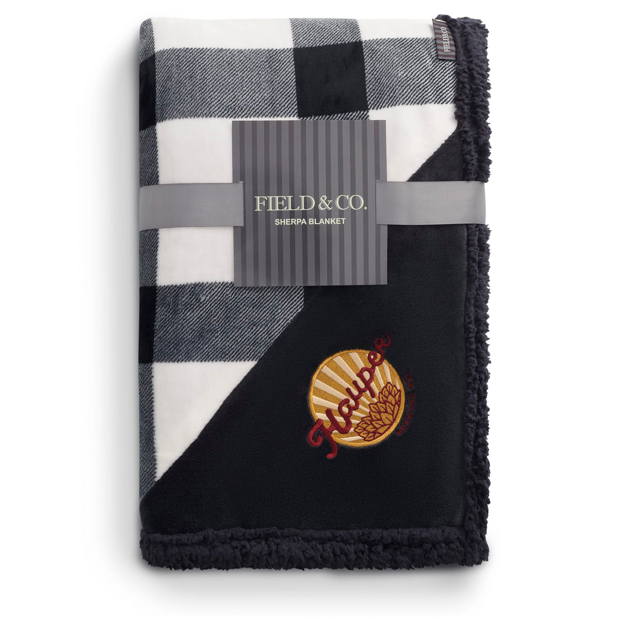 Field & Co.® Buffalo Plaid Sherpa Blanket
