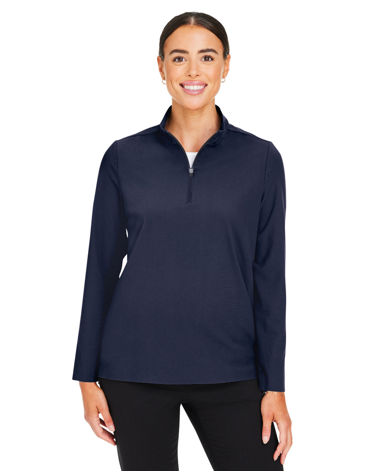 DEVON AND JONES Crownlux Performance® Ladies' Windsor Welded Quarter-Zip