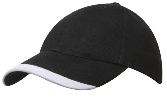 Brushed Heavy Sports Twill w/Contour Trim Peak