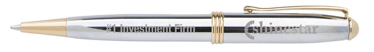 Souvenir® Worthington® Chrome Ballpoint Pen