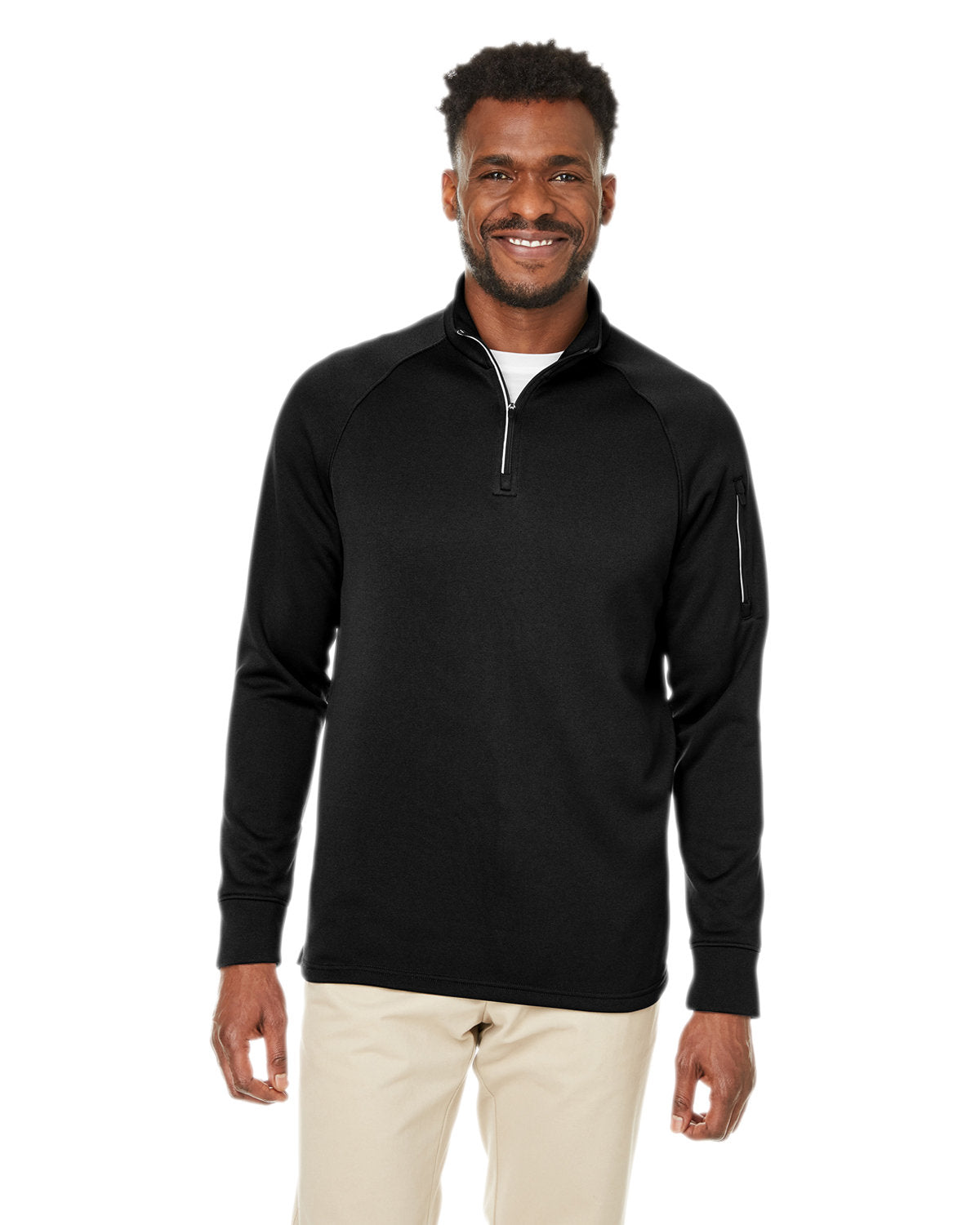 CORE 365 Unisex Fusion ChromaSoft? Fleece Quarter-Zip