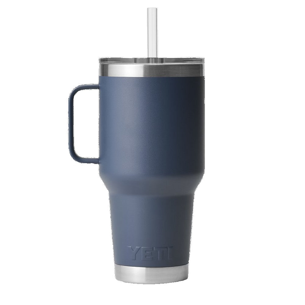 Custom Yeti Rambler 35 Oz (1L) Mug W/ Straw Lid