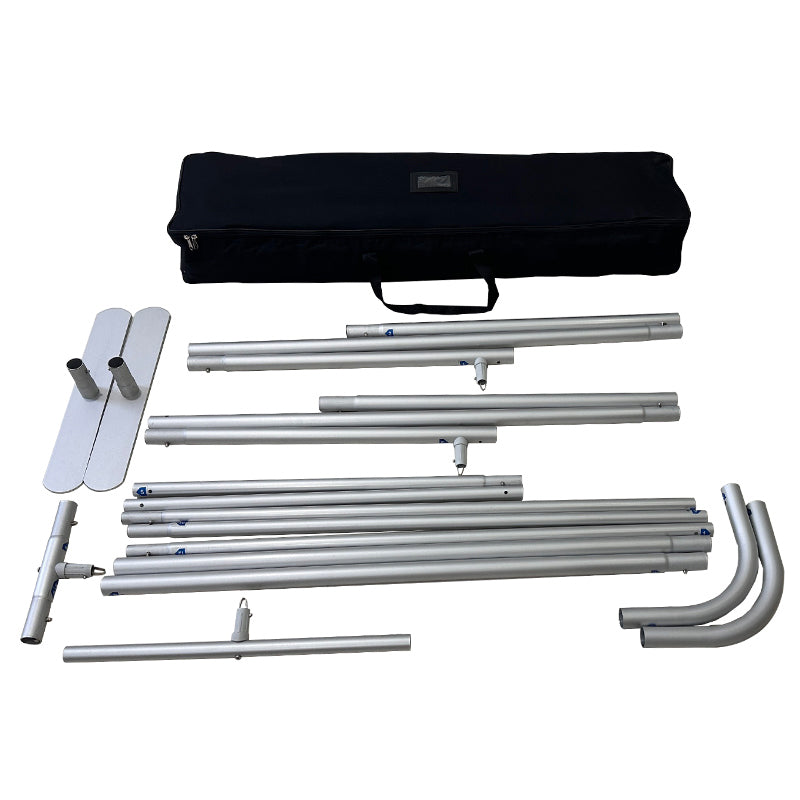 24 Hr Express - 8'W x 8'H EuroFit Straight Wall Display Kit, with Full Color Graphics Double Sided