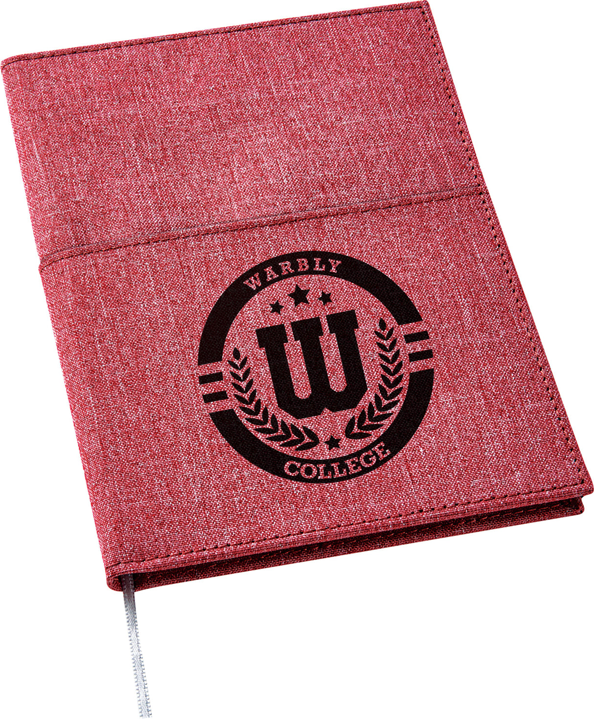 5" x 7" FSC® Mix Canvas Pocket Refillable Notebook