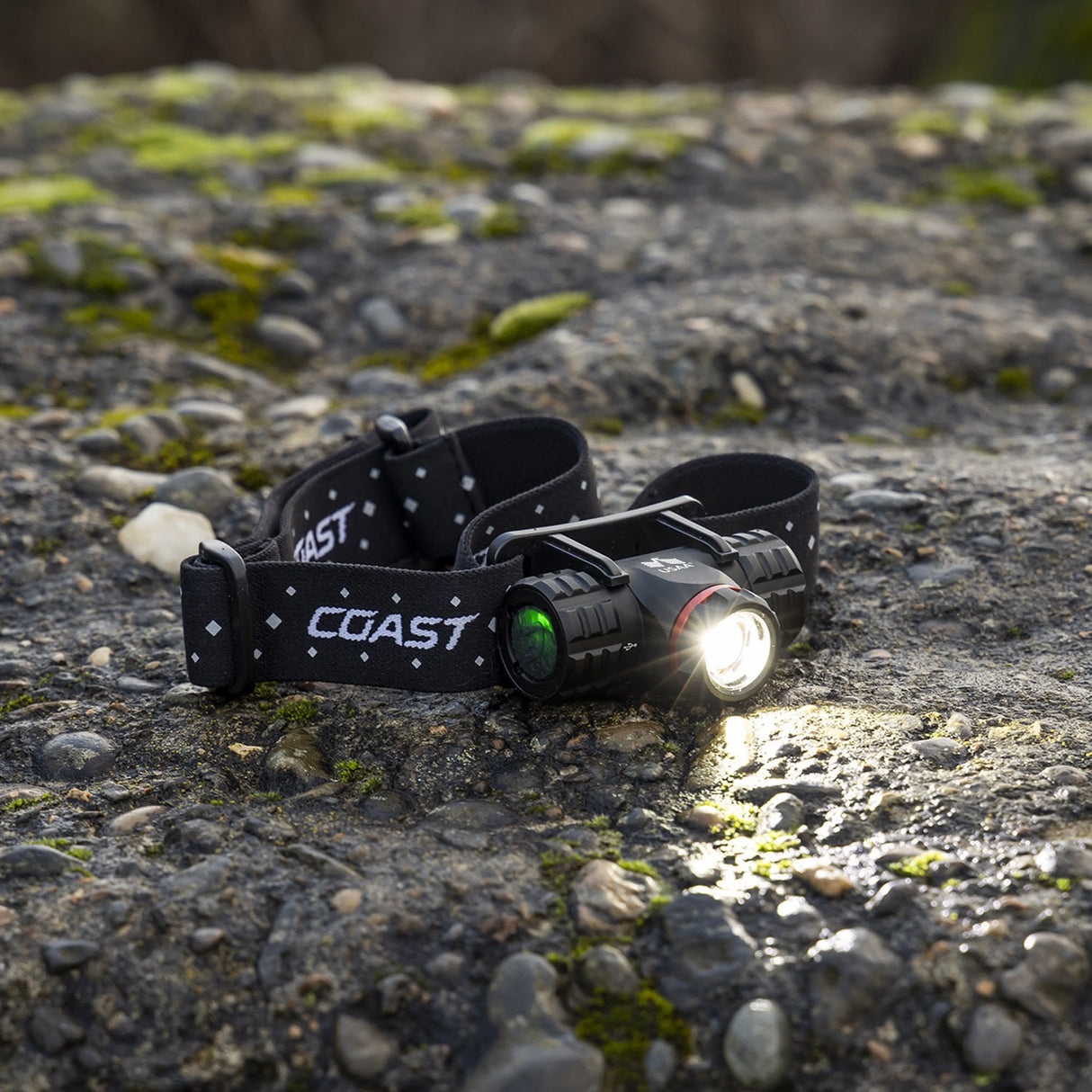 Coast® Rechargeable Light Weight Headlamp