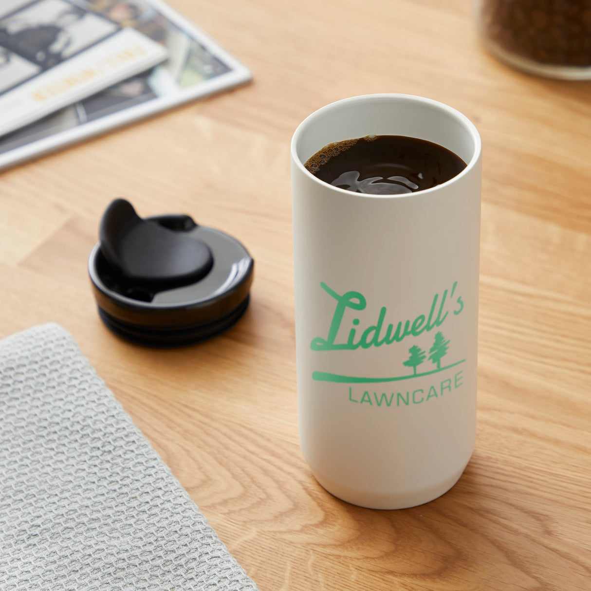 Seneca Tumbler 16oz w/ Ceramic Lid & Lining