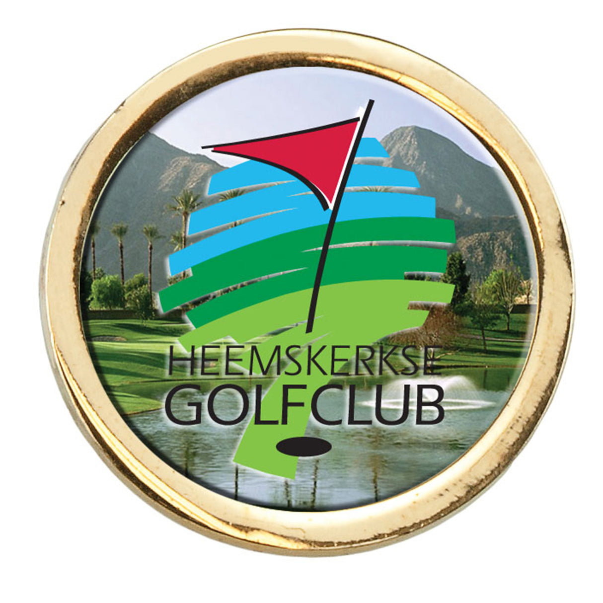 Domed Metal Ball Marker