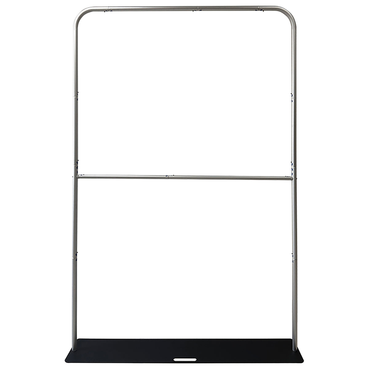 24 Hr Express Ship- 5'W x 90"H EuroFit Banner with Steel Base, Full Color Graphics 2 Sided, NO SETUP