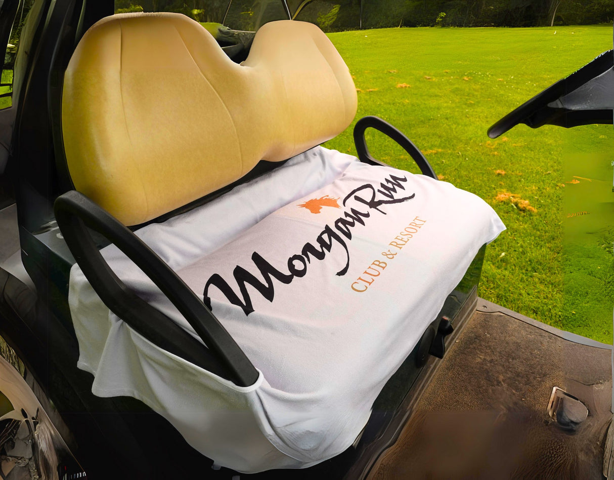Sublimated Golf Cart Seat Cover 30X60