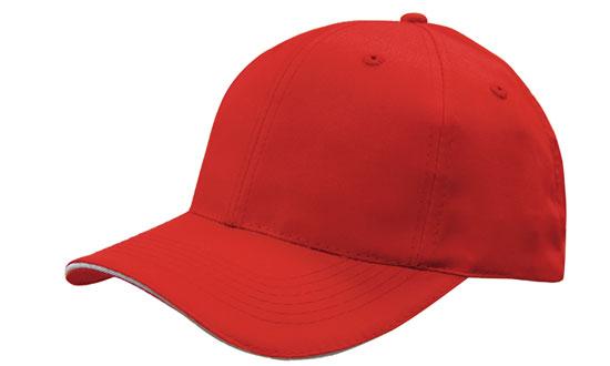 Breathable Poly Twill Cap w/Sandwich Trim