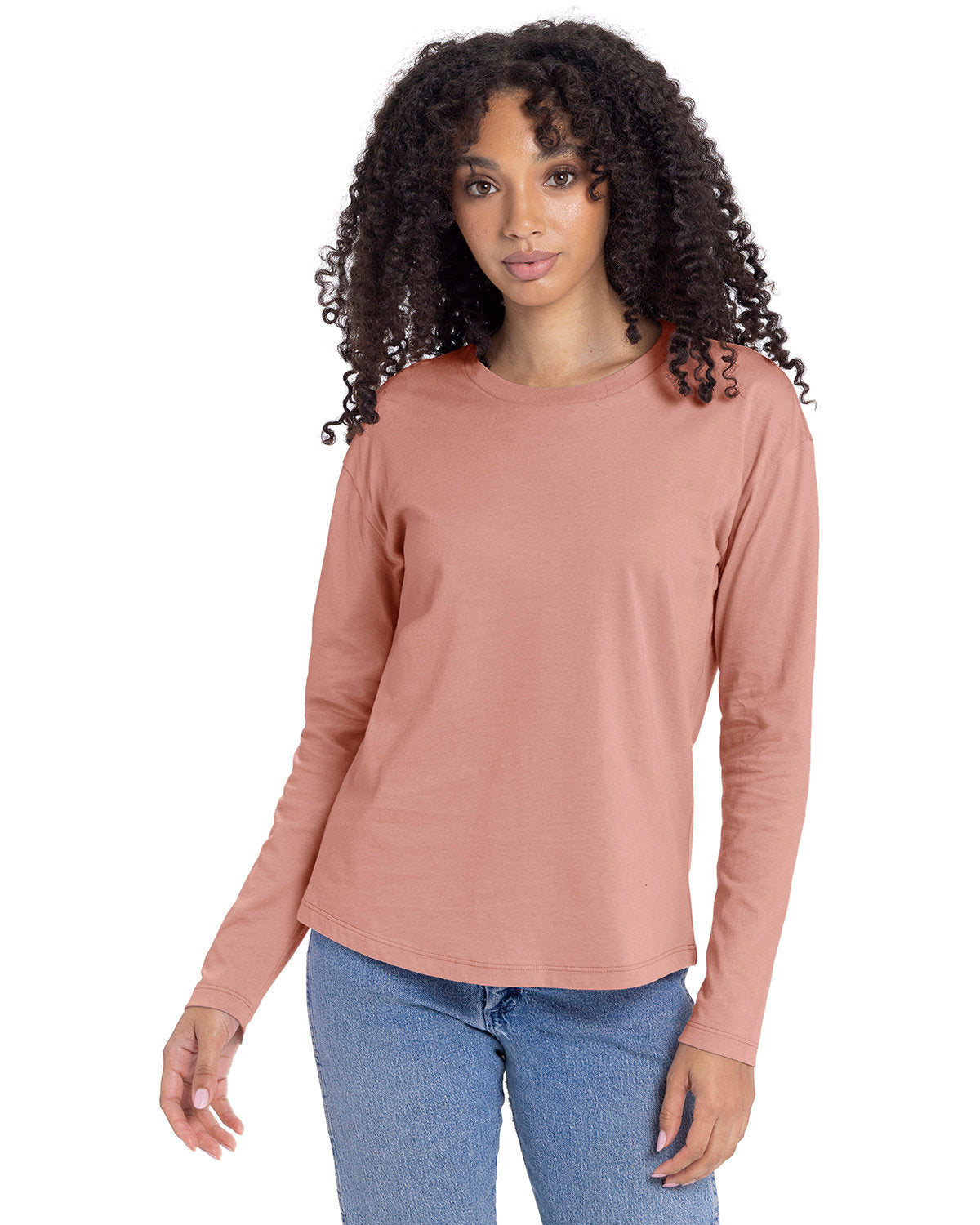 NEXT LEVEL APPAREL Ladies' Relaxed Long Sleeve T-Shirt
