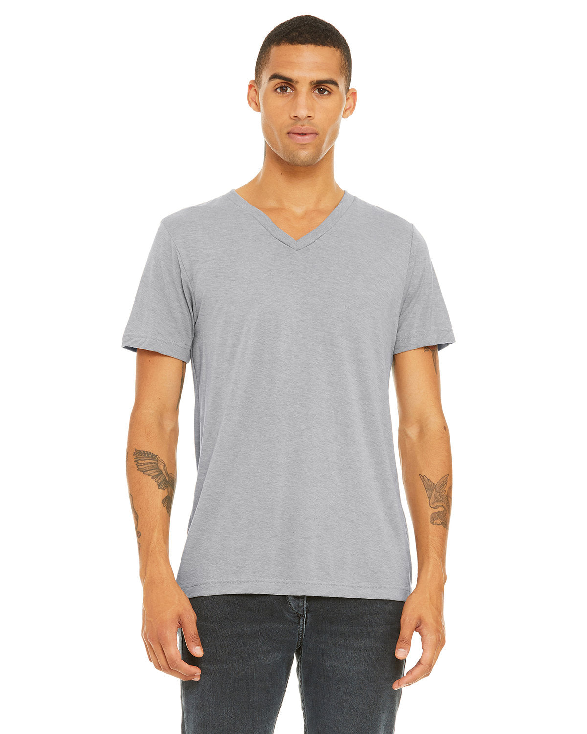 BELLA+CANVAS Unisex Triblend V-Neck T-Shirt