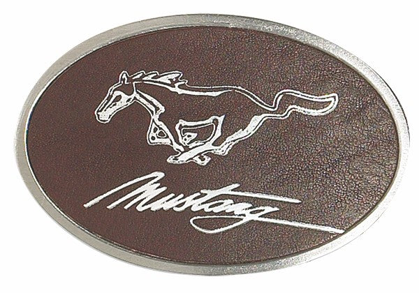 Oval solid pewter buckle only