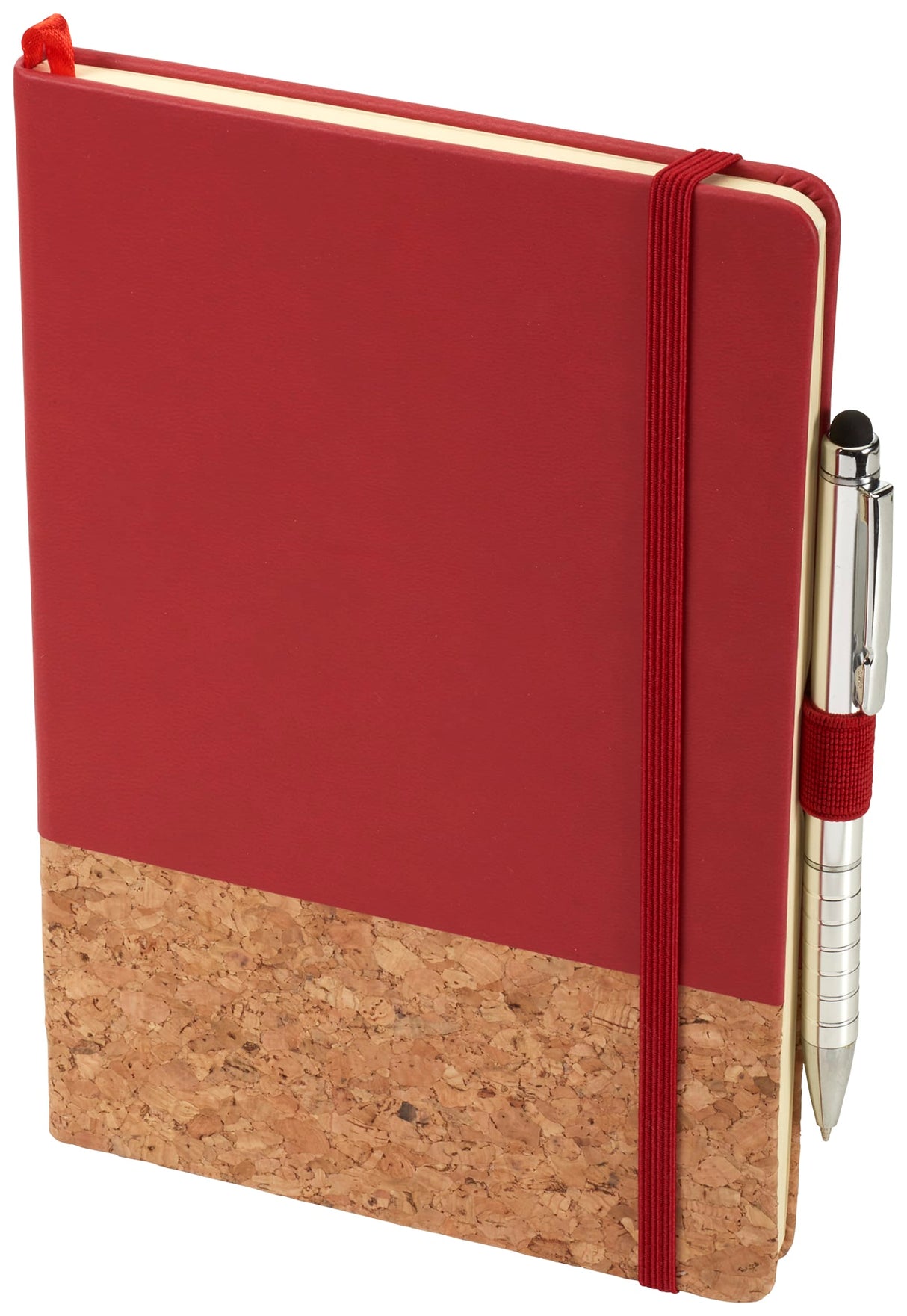 5.5" x 8.5" FSC Lucca Cork Hard Bound JournalBook